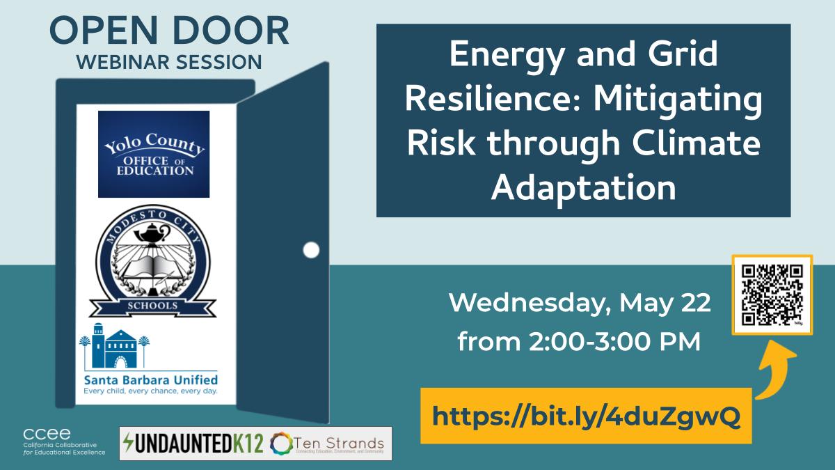 Energy and Grid Resilience Open Door Graphics